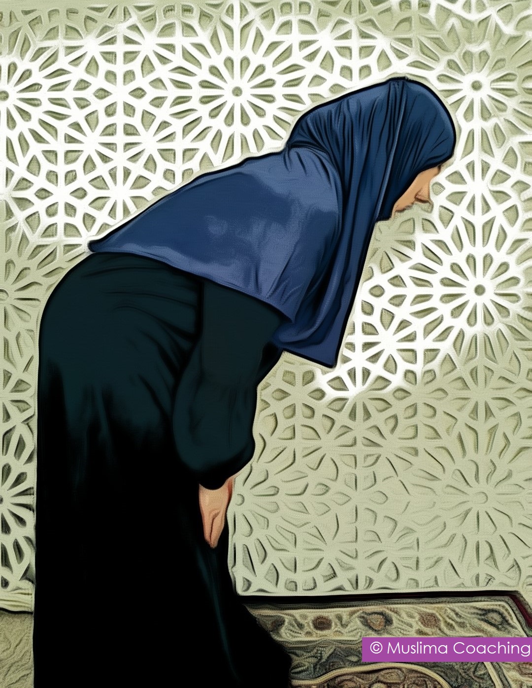 muslim prayer positions for women